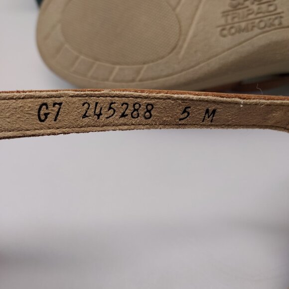 SAS SHOES HUARACHE Genuine leather Adjustable OPEN TOE SANDALS ANTIQUE TAN NIB🤩 - Picture 10 of 16